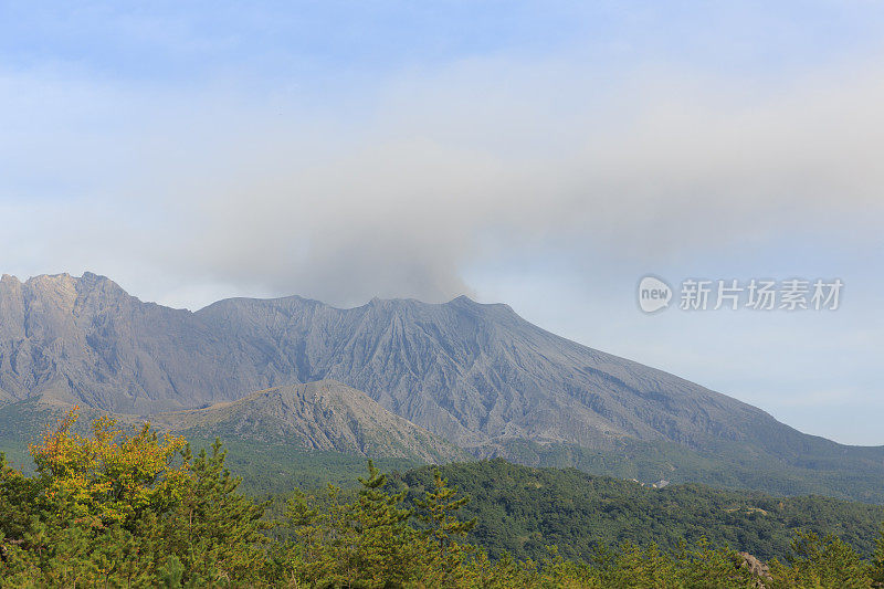 Sakurajima in Kagoshima, Kyushu, Japan 桜島